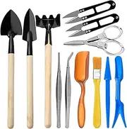 Indoor Gardening Tool Set | Garden Hand Transplanting Tools - Garden Plants Transplanting Supplies, Multifunctional Bonsai Tool Kit for Potting