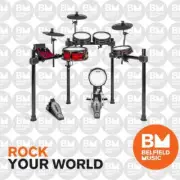 Alesis Nitro Pro Electronic Drum Kit 8-Piece w/ Bluetooth & BFD Expansion - BM