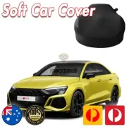Spandex Car Cover for Audi A3 S3 RS3 Quattro Softline Black Washable (for: Audi)