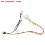 Joystick 5 Pin to 2.8mm (.110") All Button Leverless Conversion Harness