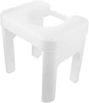 HEATSHAKING Poop Stool Portable Bathroom Stool for Sturdy Structure for Safety for Versatile Use Bathroom Bedroom at Height