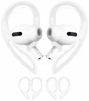 2 Pairs Ear Hooks Compatible with AirPods 3 2 1 and Pro 2 Pro 360Â° Rotation