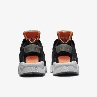 【NIKE 耐吉】休閒鞋 運動鞋 NIKE AIR HUARACHE CRATER PRM 男鞋 橘黑(DQ5013001)