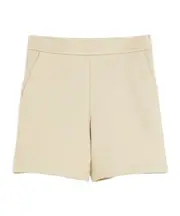 Max Mara Libia High Waist Shorts ALBINO