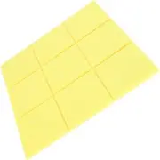 ASAKKURA Versatile Felt Pin Display Board Decorative 9 Square Grid Bulletin for Kitchen Office School