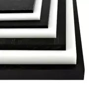 BuyPlastic White Delrin / Acetal Copolymer Plastic Sheet 1-3/4" x 12" x 24"