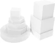 HOOTNEE 8pcs Photoshoot Props Photography Background Props Cube Photo Props Foams Photography Props Cube Photography Props Product Photography Props Photo Props for Cosmetics