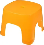 KOMBIUDA Plastic Stool for Boys and Girls Toddler Step Bench Anti-Slip Footstool Boys and Girls Step Stool for Bathroom Stool Modern Design