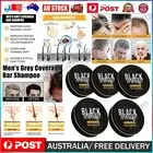 1-5x Men Grey Coverage Bar Shampoo Hair Darkening-Black Soap Shampoo Bar Reverse