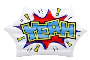 Airtime Inflatable Yeah Kablamo Float Pool Toy **NEW**