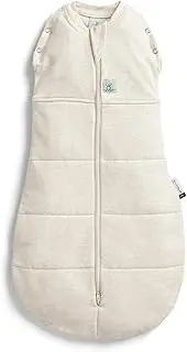 ergoPouch Cocoon Swaddle – Organic Cotton Swaddle & Sleeping Bag in One – Arms In/Out – Easy-to-Use Two-Way Zipper – Designed for Safety & Comfort