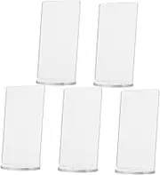 5Pcs DIY Acrylic Sign Holder Cartoon Figure Table Display Stands for Menus Pricing and Personal Tagging for Restaurants Weddings Offices and Trade Shows