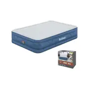 Bestway Air Mattress Queen Size Inflatable Blow Up Bed With Pump 203x152x46cm