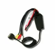 3 RCA to iPod Connector for iPhones Pads 5 Volt Charging 30 Pin Dock