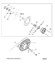 Polaris Cam, Genuine OEM Part 3235784, Qty 1