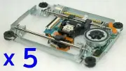 5 x NEW Sony PS3 Slim Console BluRay Drive LASER LENS Module KES-460A Mount Deck