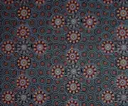 Australian Aboriginal Arts Ladies Collecting Wild Fruits Gold, By the 1/2 Yard