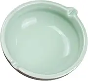 GAXIRE Calligraphy Ink Dish Stylish Ceramic Brush Washing Plate for Chinese Calligraphy Durable Inkwell Multi Functional Use as Ink Pigment Dish for Art Lovers