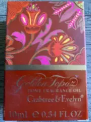 Crabtree Evelyn Golden Topez Home Environmental Oil 0.34 oz NIB
