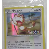 在飛比找蝦皮購物優惠-稀有Toys R Us寶可夢卡喵喵 MEOWTH 神奇寶貝玩