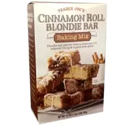 Trader Joe's Cinnamon Roll Blondie Bar Baking Mix 21 oz