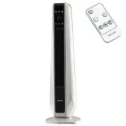 Heller 2400W Ceramic Tower Heater LED Touch Screen Display Remote Thermostat