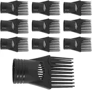 [Vaguelly] Blow Dryer Brush Set 10pcs Hair Dryer Combs Diffuser Nozzle Easy Install for