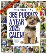 在飛比找博客來優惠-365 Puppies-A-Year Picture-A-D