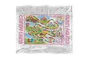 Candy Land Game Scene Blanket (Multicoloured) (One Size)