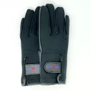 Tite Grip Women's High Performance Full-Finger Magic Gloves - X-Small Black
