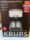 Krups Home Cafe System Pod Brewing Machine 2 Cup Hot Beverage Maker KP1010 NEW