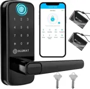 Smart Door Lock, OLUMAT Keyless Entry Door Lock Fingerprint Door Lock