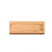 Series Wood Rubber Stamps DIY Scrapbooking Journal Decoration Craft Standard Seal