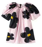 [Marc Jacobs Kids] Marc Jacobs Kids Floral gathered cotton poplin dress Y 12 pink