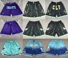 Unisex Adults Charlotte Hornets Basketball Shorts Stitched S-3XL