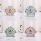 House Shape Desktop Mute Clock Easy to Carry Student Alarm Clock Kids