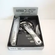NOS Vintage Shimano Deore XT FC-M752 Front Chainwheel 180 Silver Japan HTF