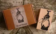 Dominant Industry The Ink Archiving Book Wood Stamp - NEW
