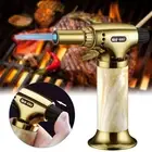 Butane Jet Torch Lighter For Welding Adjustable Flame Windproof Refillable Gas