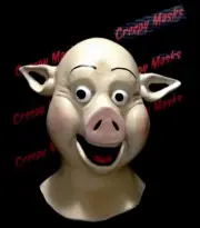 Happy Pig Mask Unfaithfully Yours Movie Prop Halloween Porky Mask