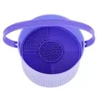 Beauty Storage Box Silicone Makeup Brush Cleaner Portable Travel