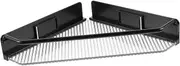 QUMIIRITY Wall Mounted Floating Shelf Triangle Shower Shelf Floating Easy Install Decorative Storage