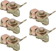 5Pcs L Track Double Stud Fitting, Threaded Double Stud Fitting, L Track Double Stud Tie Down Fitting Trailer to Create Instant Tie Down Anchor Points for Truck Bed Pickup RV ATV