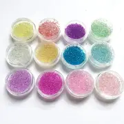 12 Box Bubble Beads Resin Epoxy Mold 1-3mm Tiny Beads for DIY Craft