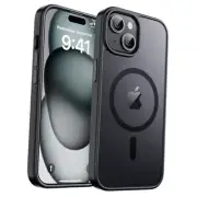 Magnetic for Case, [Compatible with MagSafe] [10 FT Military iPhone 15 Black