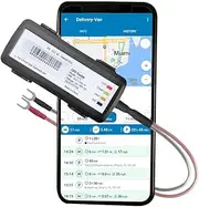 GPS7000-4G Hidden GPS Tracker for Vehicles | 12 Months of Service Included | Easy Self-Installation | After The 12 Months Included in The Service, You can Choose to Subscribe | No Hidden Fees