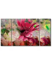 Ready2HangArt Painted Petals LXIV Wrapped Canvas Wall Art by Tristan Scott