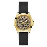 Guess Menagerie Ladies Watch in Gold