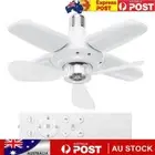 Modern Ceiling Fan with LED Light Remote Control for Bedroom Living Room Kitchen
