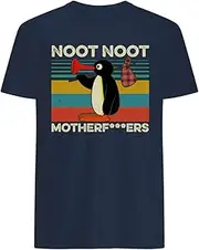 [VidiAmazing] Pingu Noot Noot Motherfuckers Vintage T-Shirt